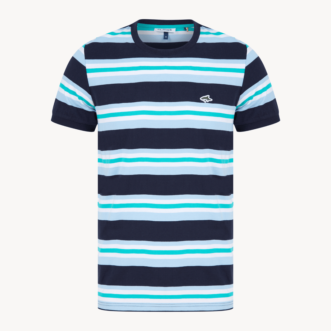 Mens Le Shark Striped T-shirt from You Know Who's