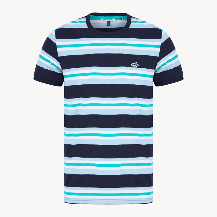 Mens Le Shark Striped T-shirt from You Know Who's