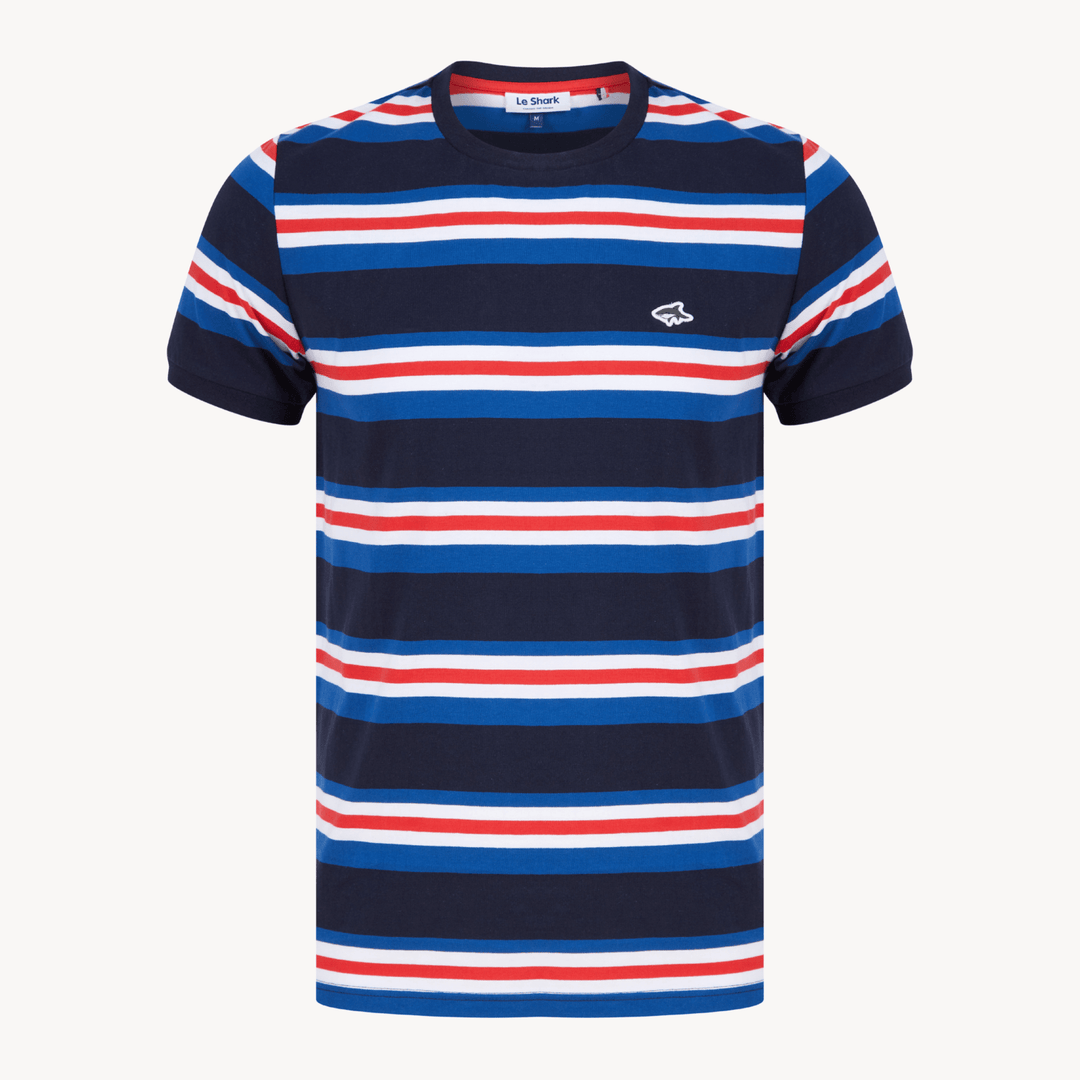 Mens Le Shark Striped T-shirt from You Know Who's