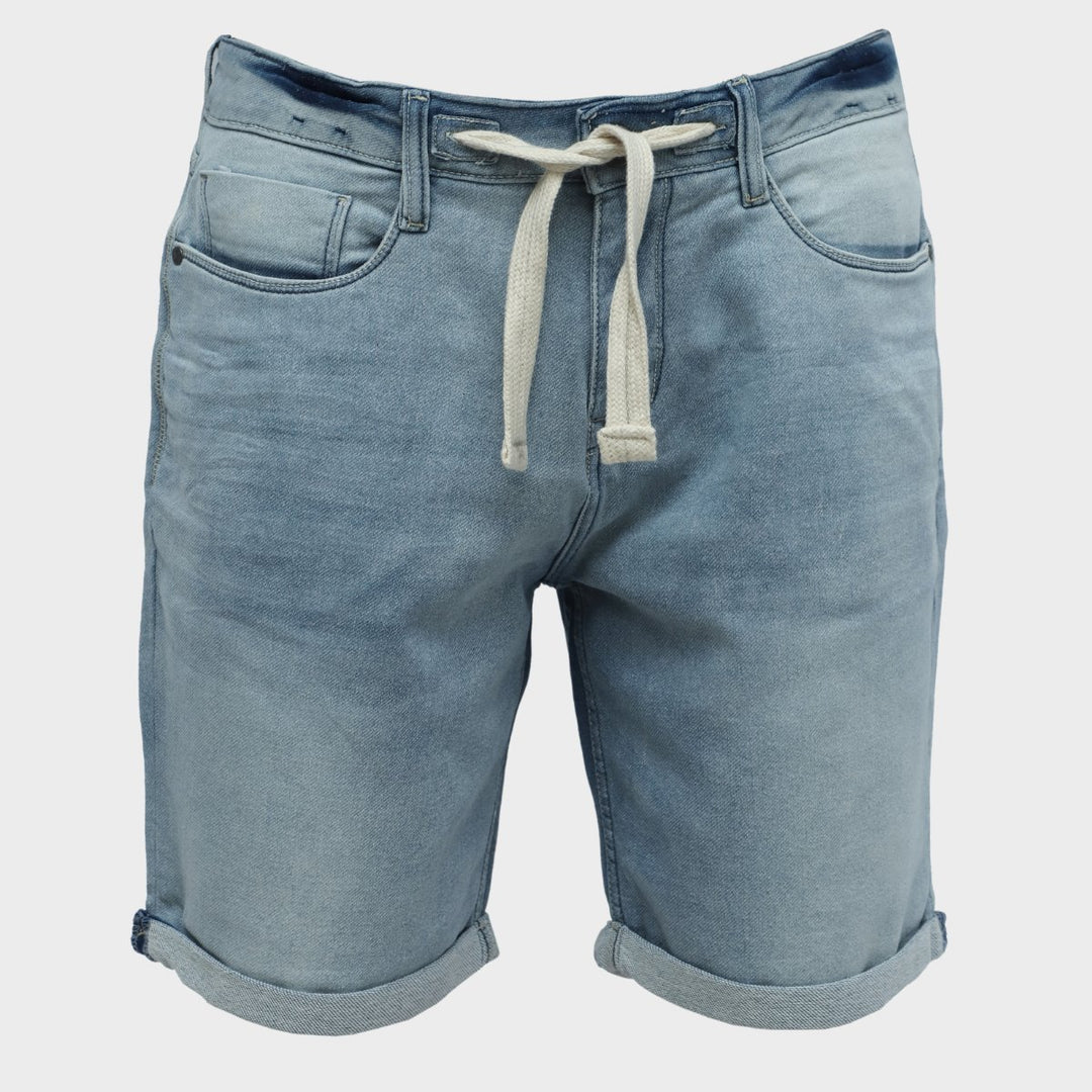 Men`s Light Blue Denim Shorts from You Know Who's