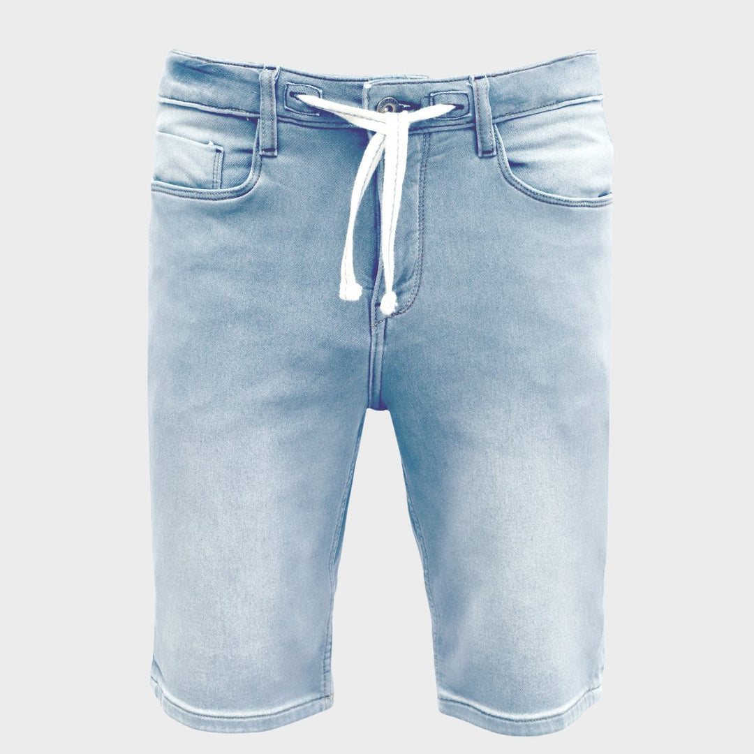 Men`s Light Blue Denim Shorts from You Know Who's