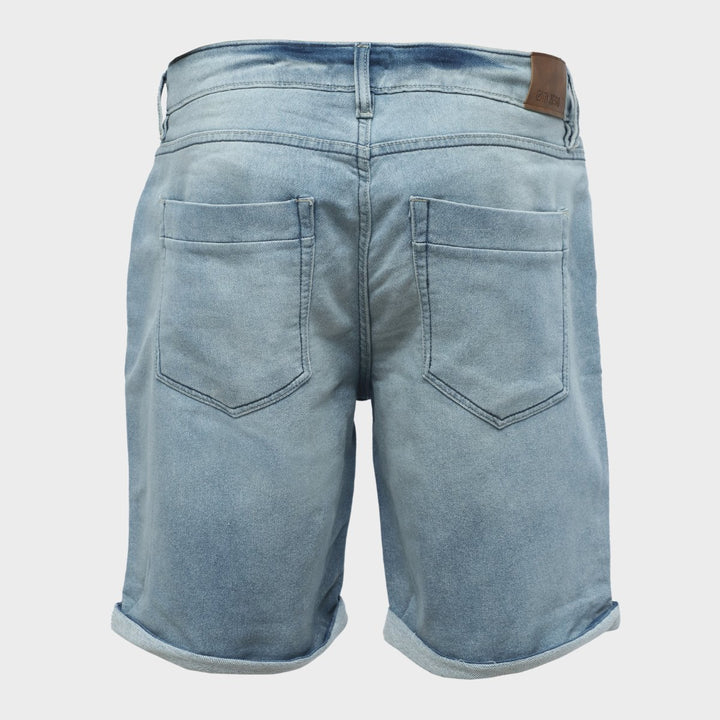 Men`s Light Blue Denim Shorts from You Know Who's