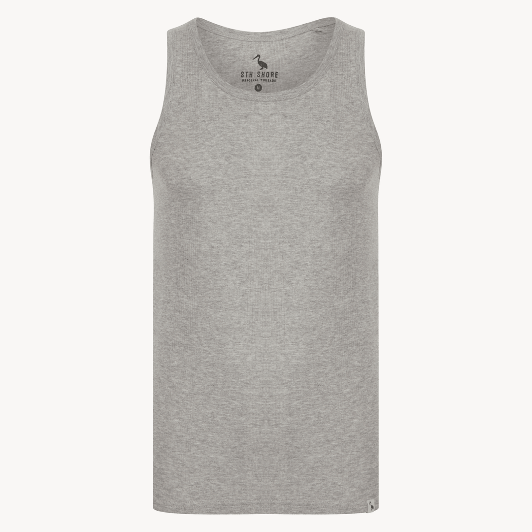 Mens Light Grey Vest from You Know Who's
