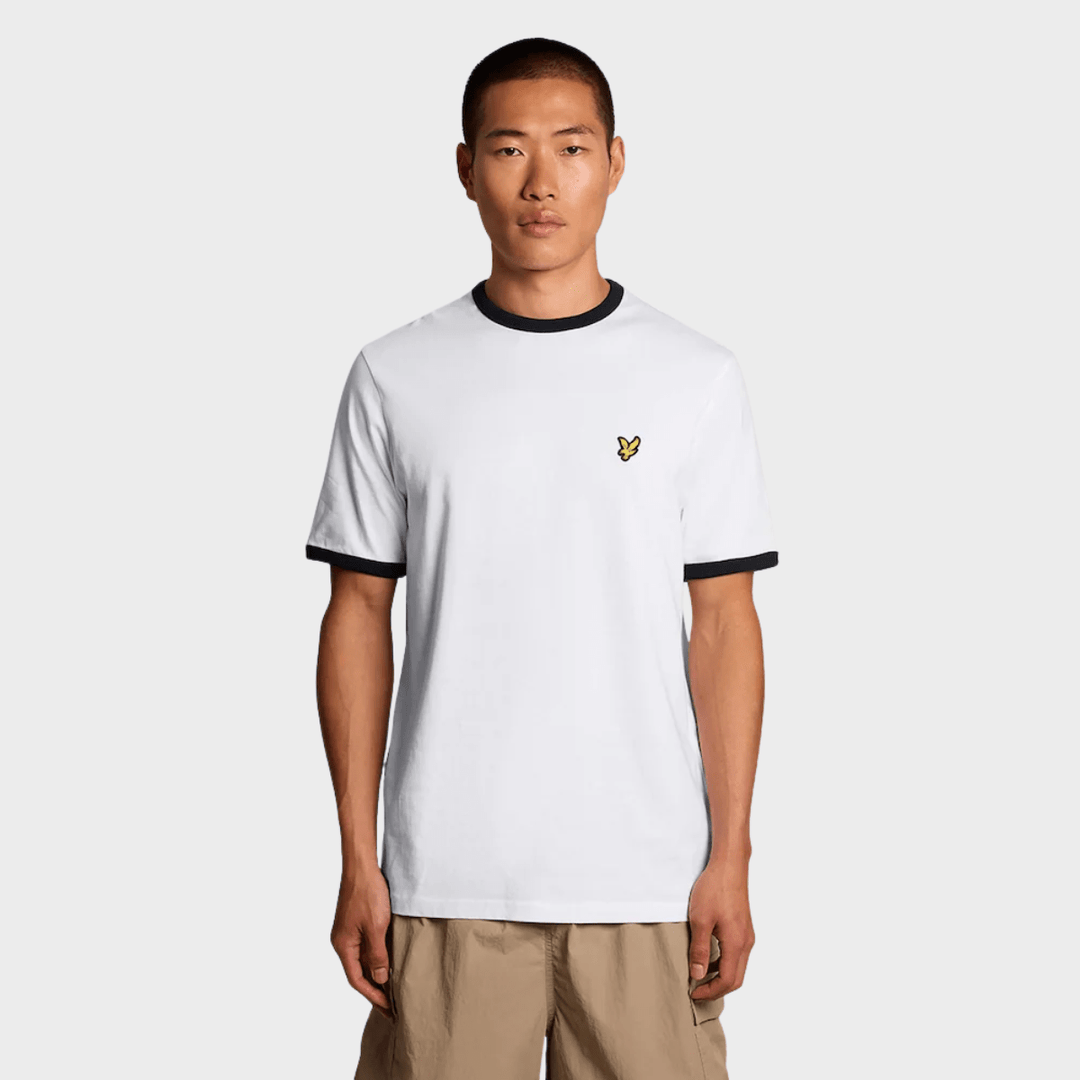 Men's Lyle & Scott Gold Logo T-shirt from You Know Who's
