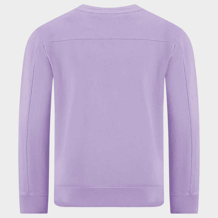 Mens Lyle & Scott Silver Badge Sweater Lilac from You Know Who's