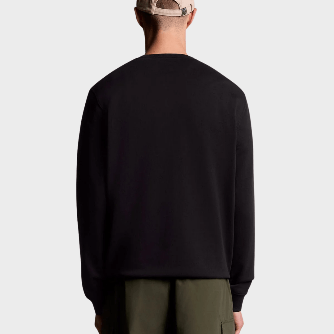 Mens Lyle & Scott Sweater Black from You Know Who's