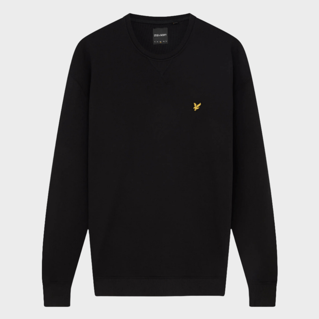 Mens Lyle & Scott Sweater Black from You Know Who's