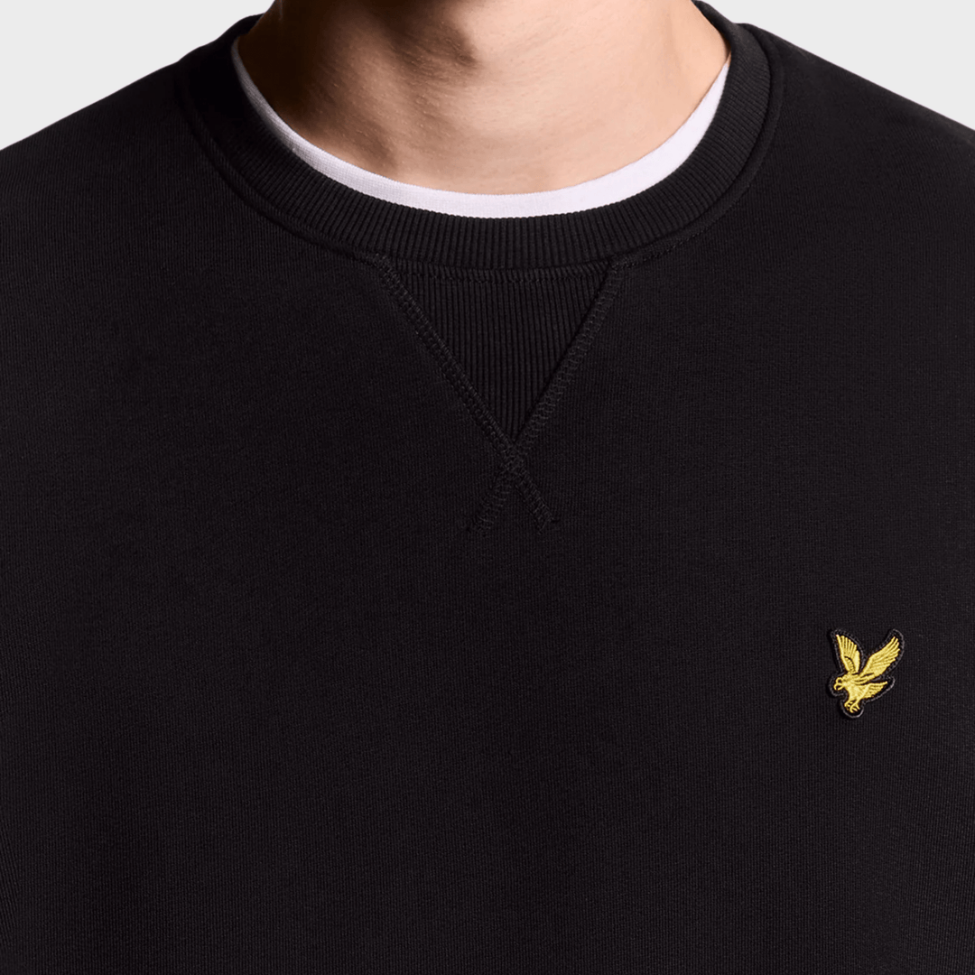 Mens Lyle & Scott Sweater Black from You Know Who's