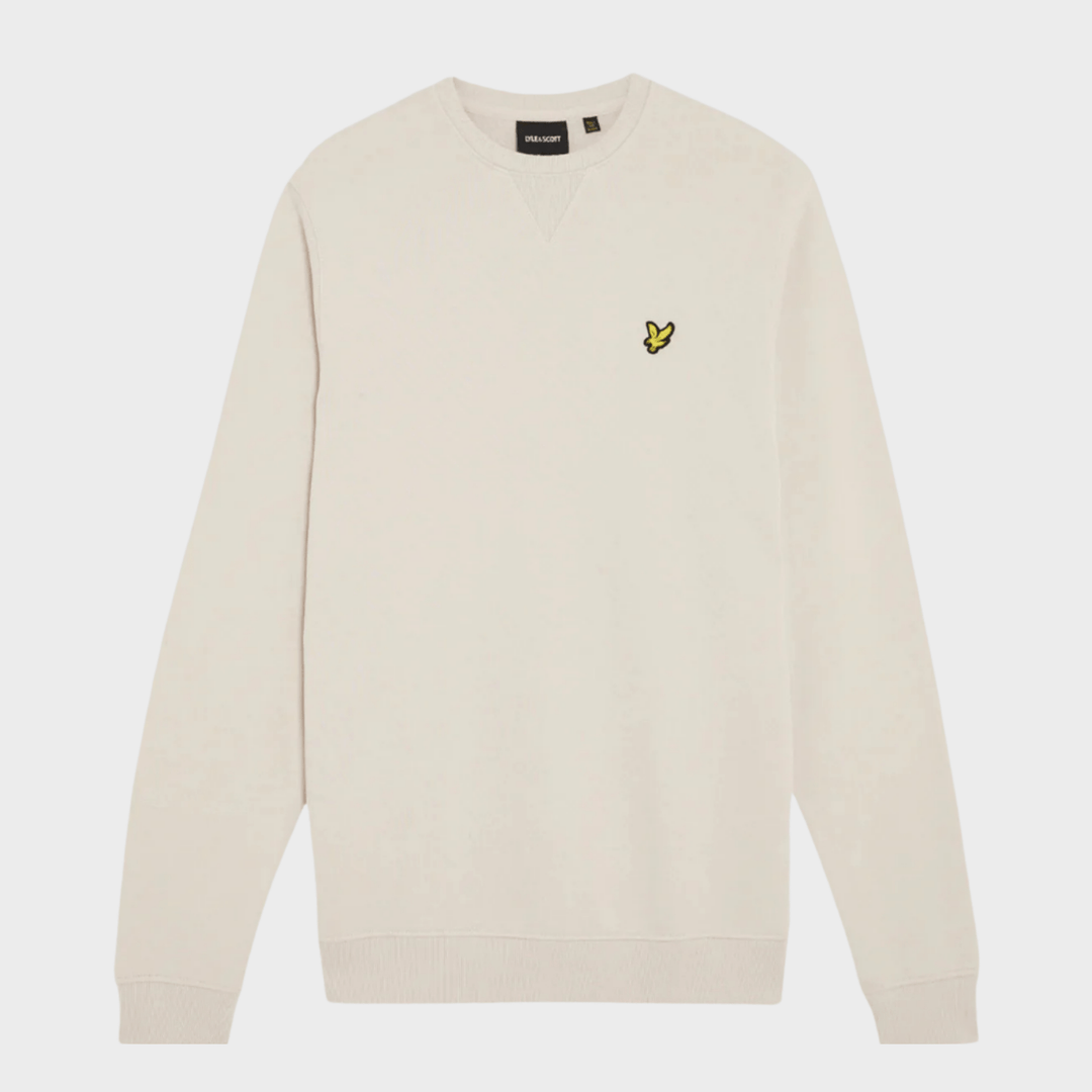 Mens Lyle & Scott Sweater Cream from You Know Who's