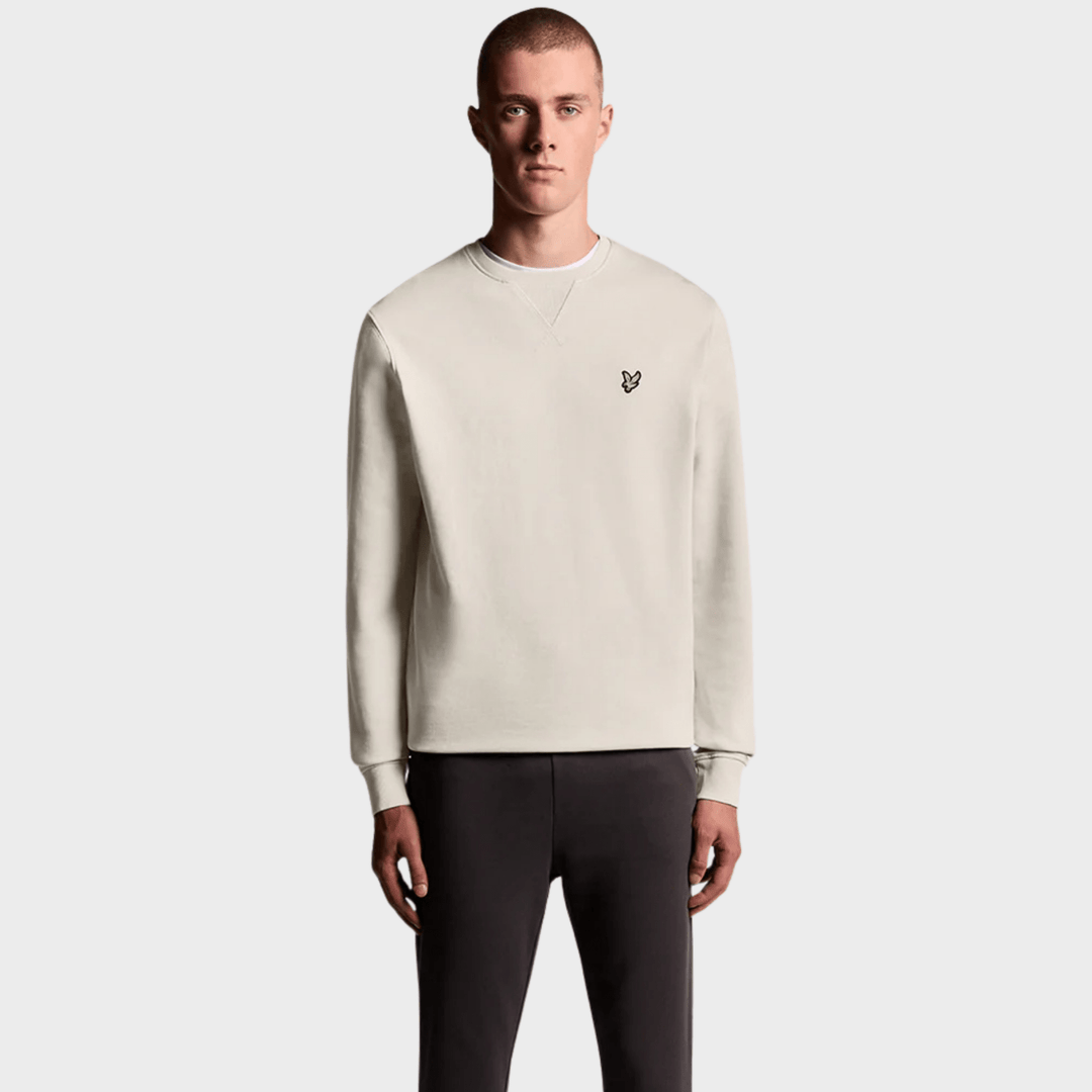 Mens Lyle & Scott Sweater Cream from You Know Who's
