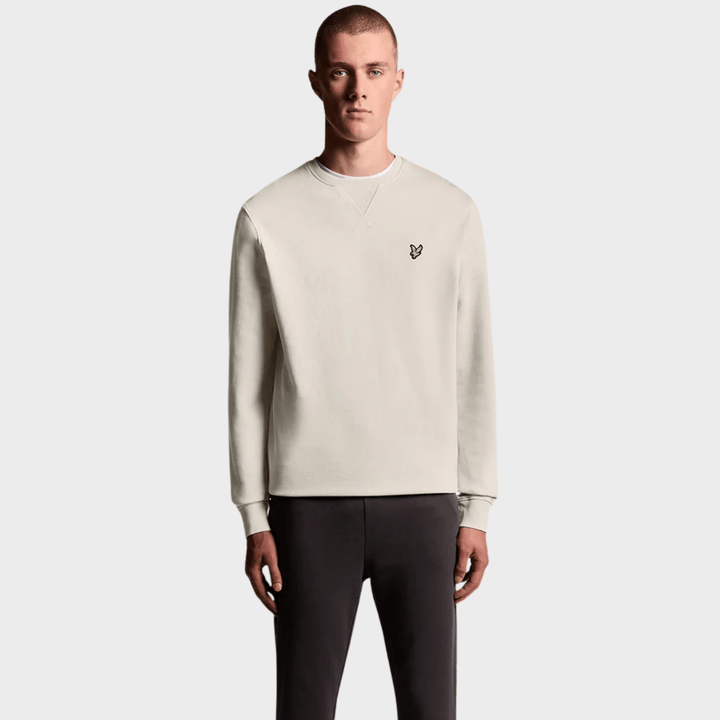Mens Lyle & Scott Sweater Cream from You Know Who's