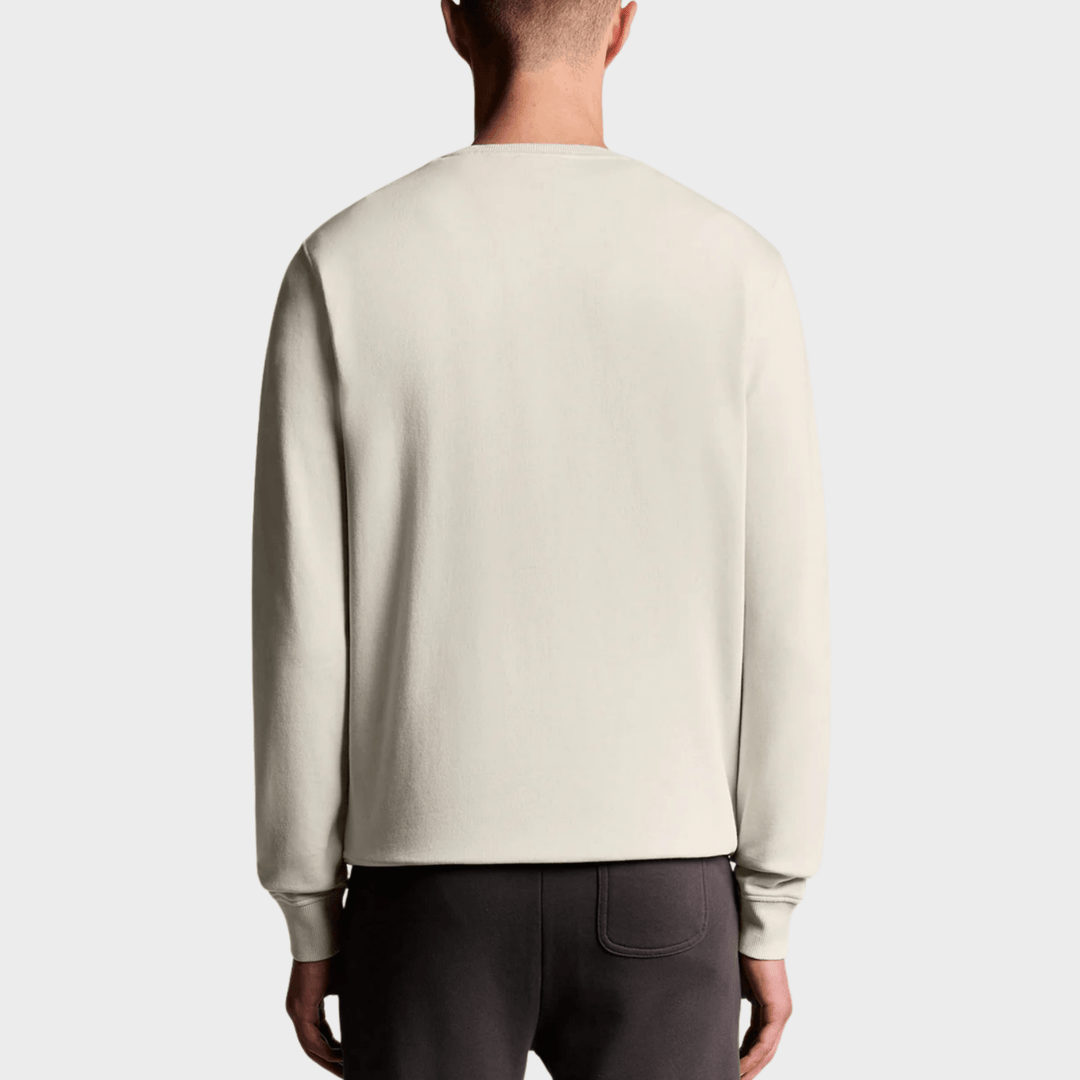 Mens Lyle & Scott Sweater Cream from You Know Who's