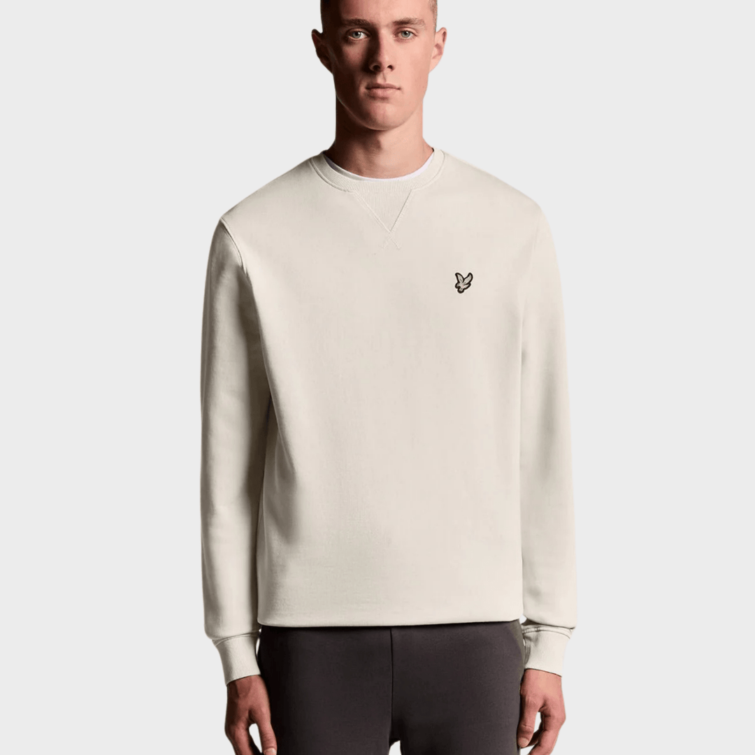 Mens Lyle & Scott Sweater Cream from You Know Who's