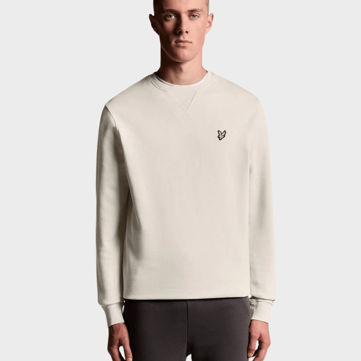 Mens Lyle & Scott Sweater Cream from You Know Who's