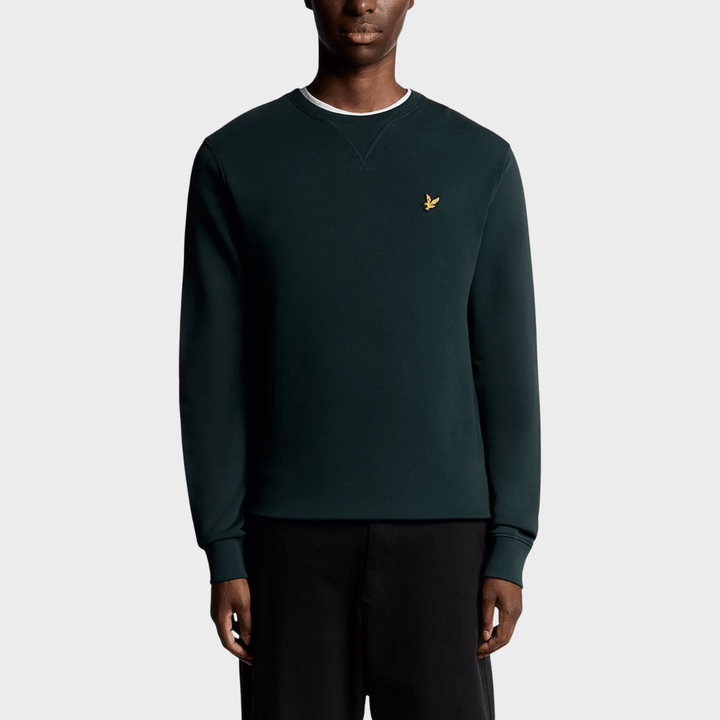 Mens Lyle & Scott Sweater Dark Green from You Know Who's