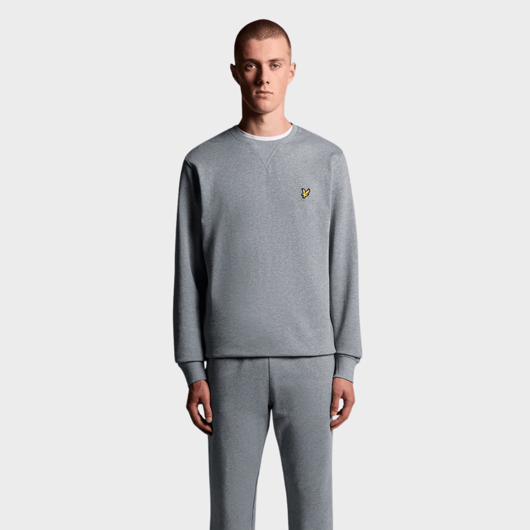 Mens Lyle & Scott Sweater Grey from You Know Who's
