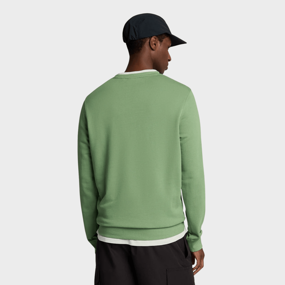 Mens Lyle & Scott Sweater Jade Green from You Know Who's