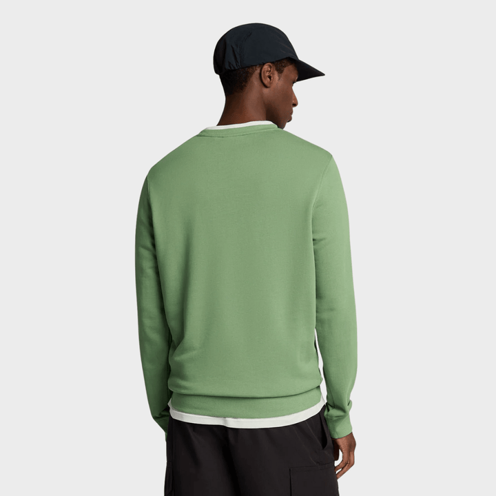 Mens Lyle & Scott Sweater Jade Green from You Know Who's