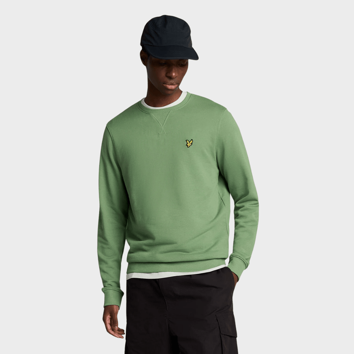Mens Lyle & Scott Sweater Jade Green from You Know Who's