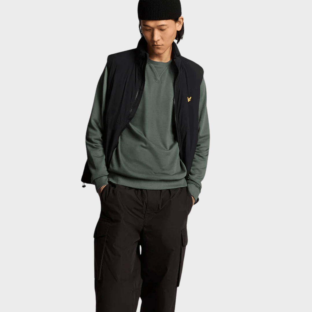 Mens Lyle & Scott Sweater Khaki from You Know Who's