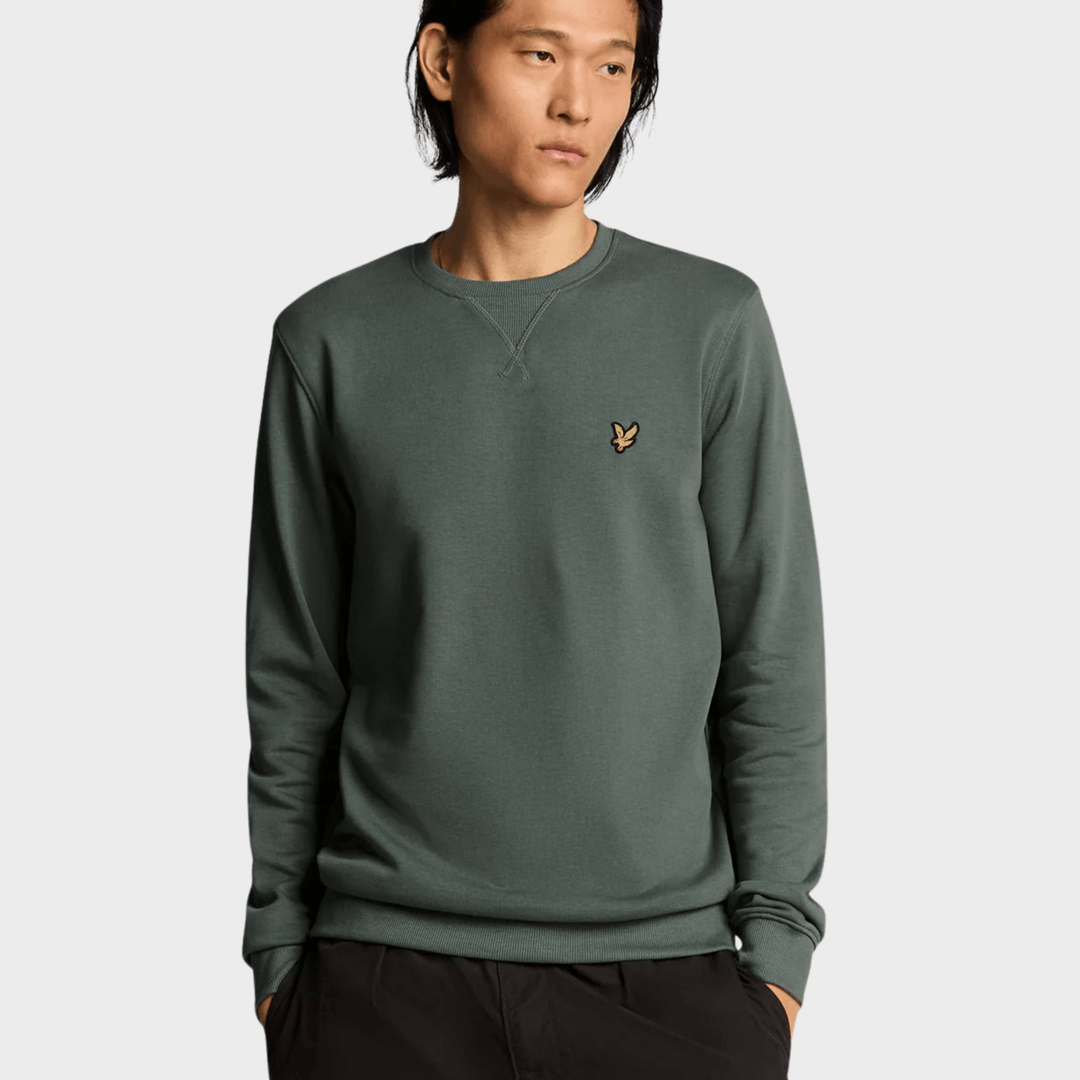 Mens Lyle & Scott Sweater Khaki from You Know Who's