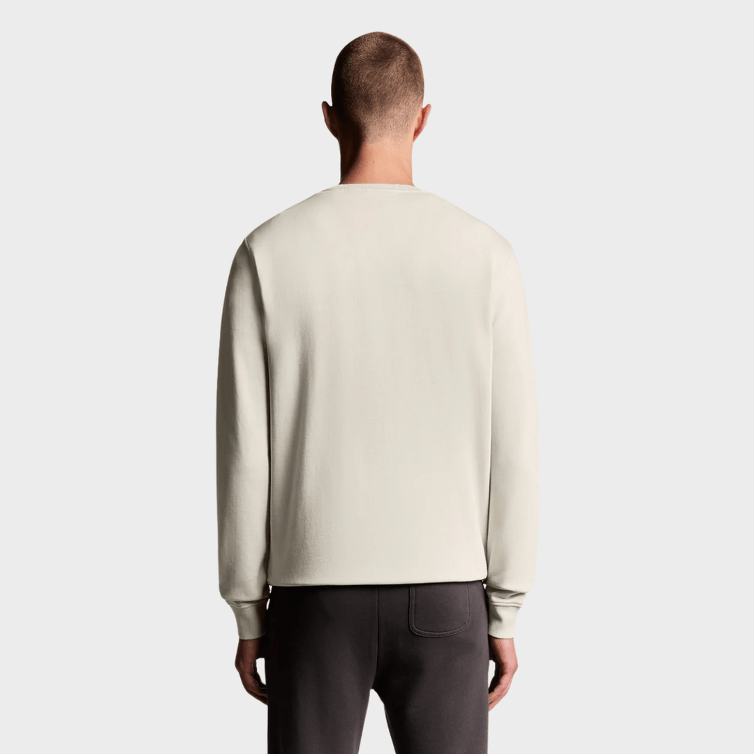 Mens Lyle & Scott Sweater Light Cream from You Know Who's