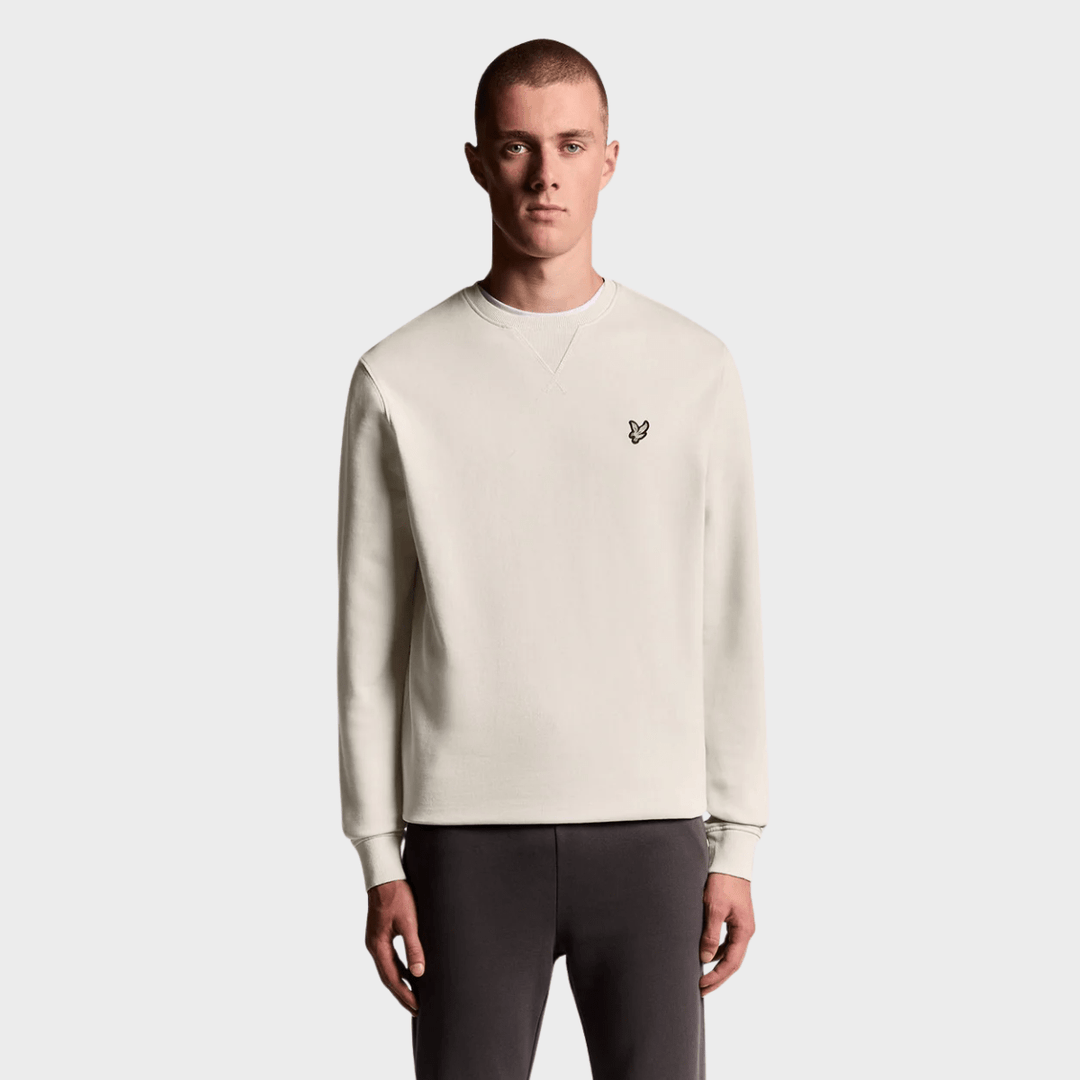 Mens Lyle & Scott Sweater Light Cream from You Know Who's