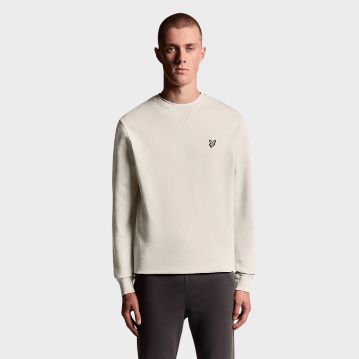 Mens Lyle & Scott Sweater Light Cream from You Know Who's