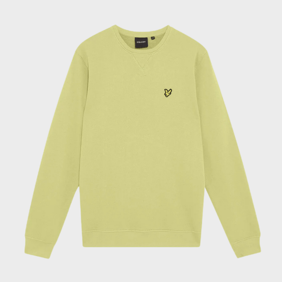Mens Lyle & Scott Sweater Lime from You Know Who's