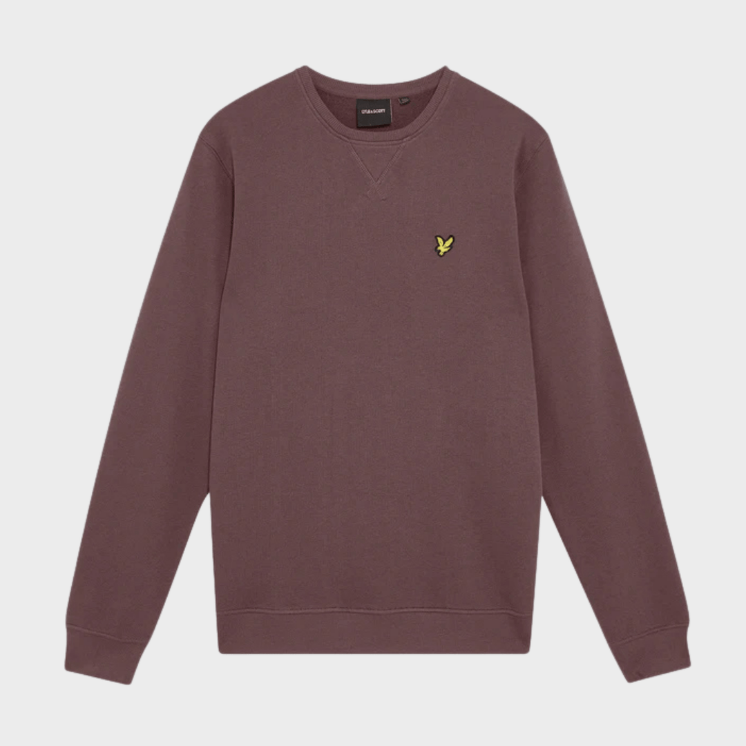 Mens Lyle & Scott Sweater Mauve from You Know Who's