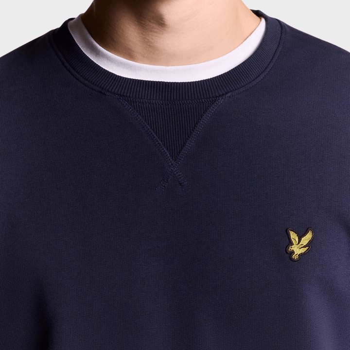 Mens Lyle & Scott Sweater Navy from You Know Who's