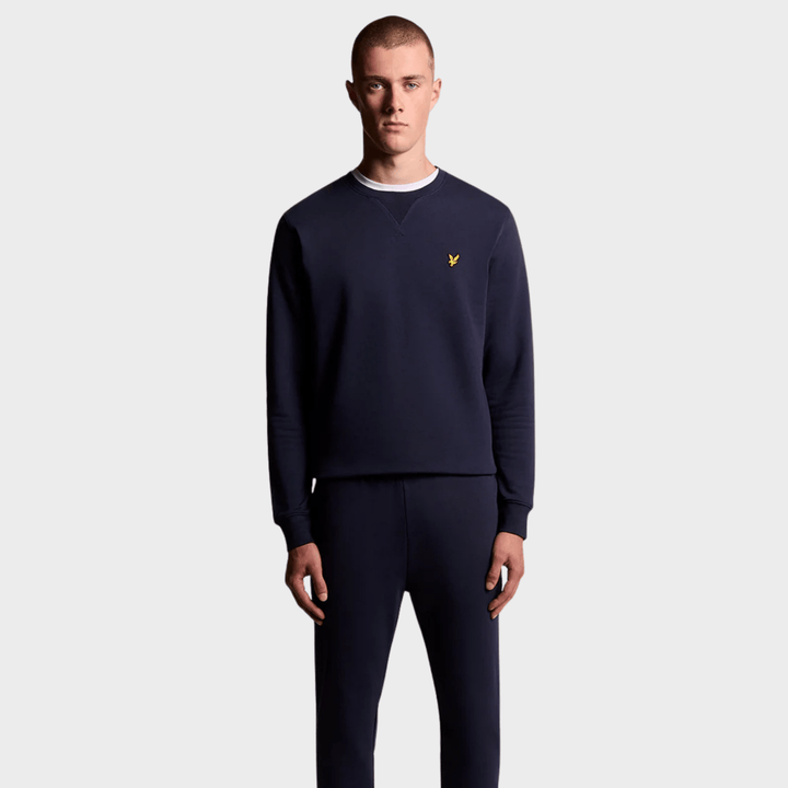 Mens Lyle & Scott Sweater Navy from You Know Who's
