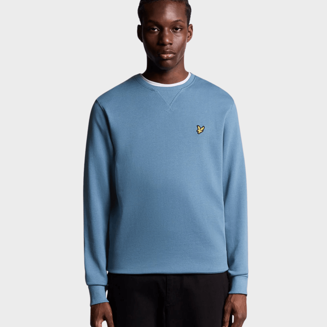 Mens Lyle & Scott Sweater Pale Blue from You Know Who's