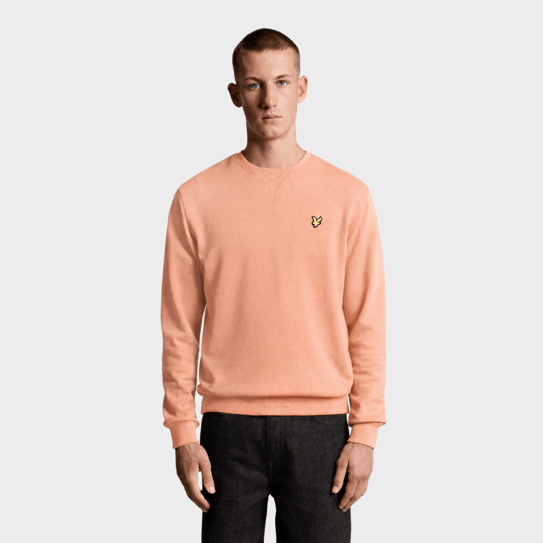 Mens Lyle & Scott Sweater Peach from You Know Who's