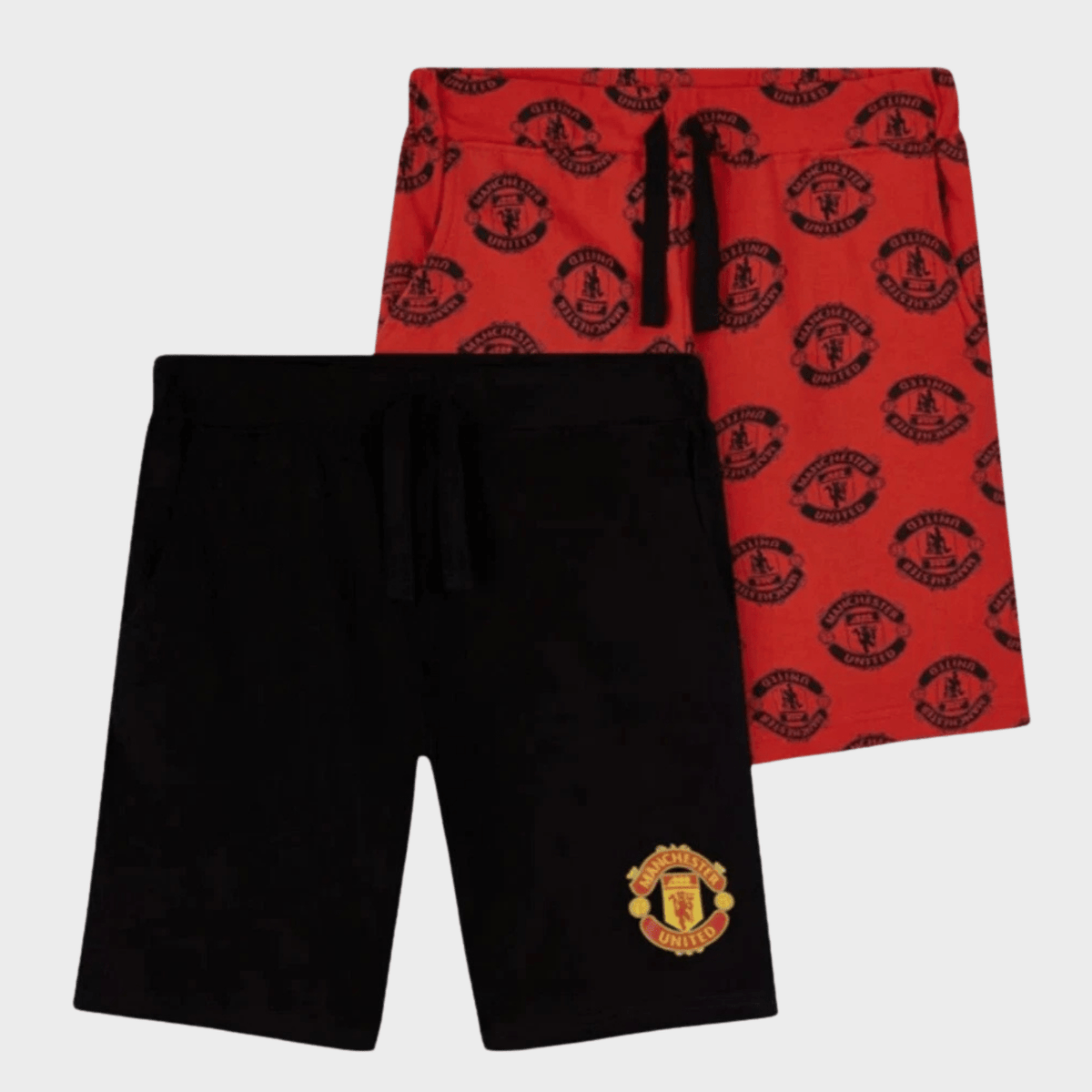 Mens Man United 2pk Lounge Shorts from You Know Who's