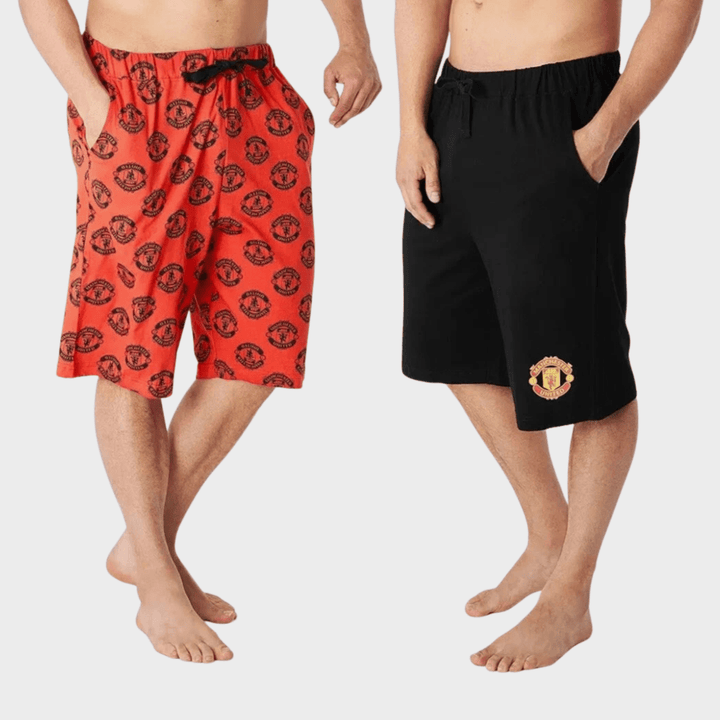 Mens Man United 2pk Lounge Shorts from You Know Who's