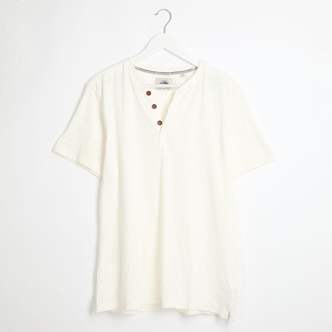 Mens Mantaray 3 Button T-Shirt from You Know Who's