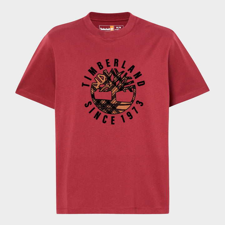 Mens Maroon Timberland T-Shirt from You Know Who's