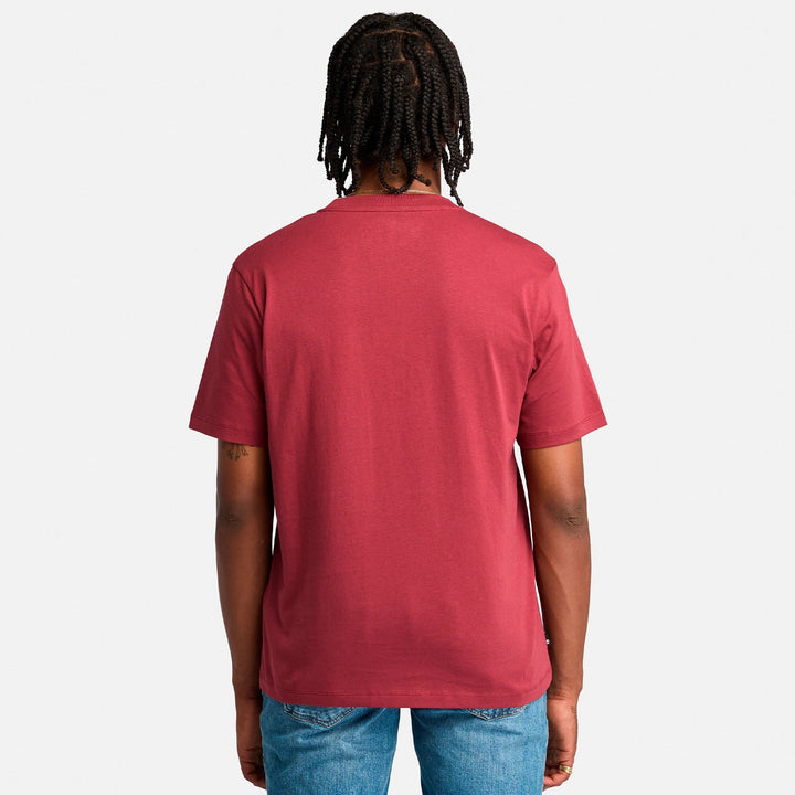 Mens Maroon Timberland T-Shirt from You Know Who's