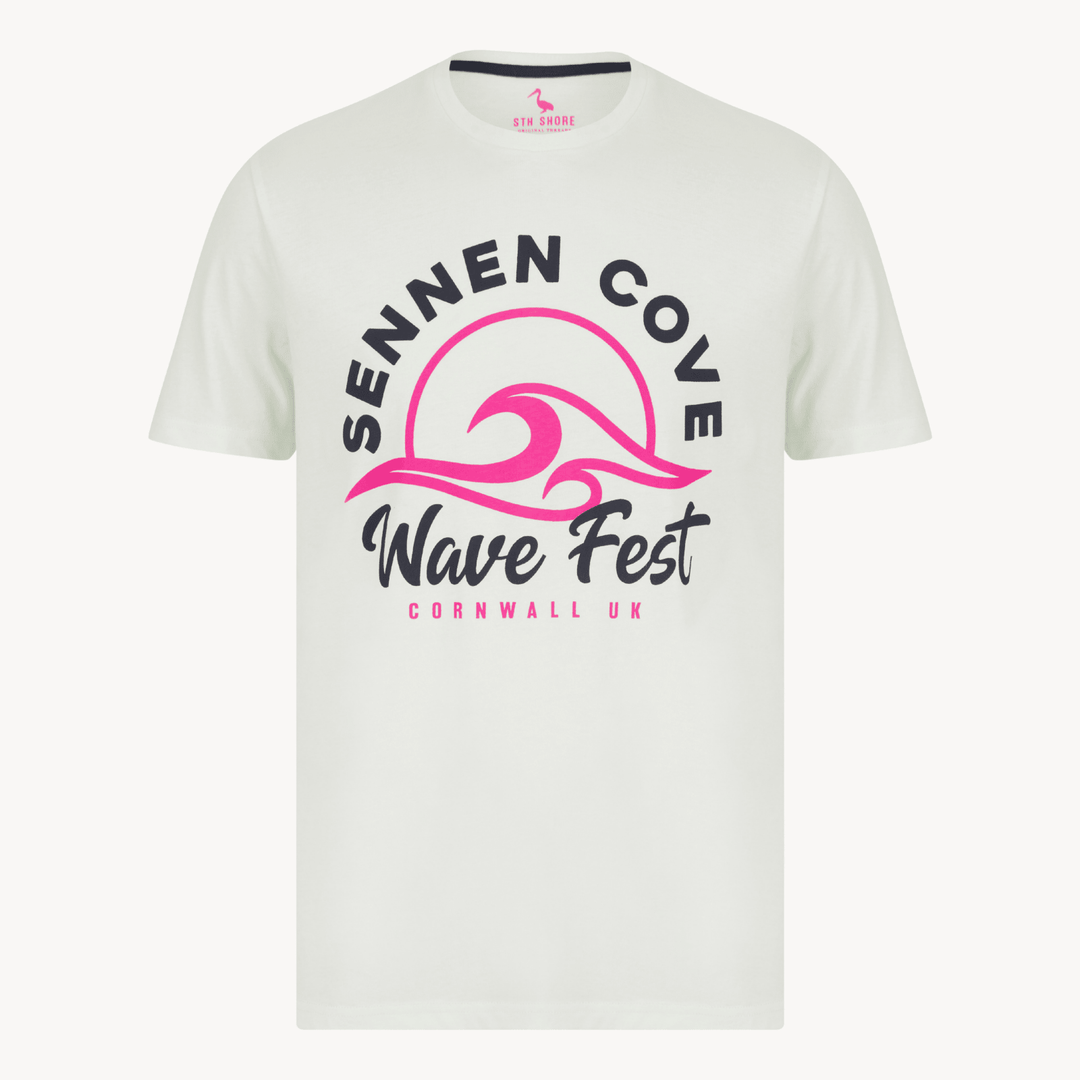 Mens Mint Sennen Cove T-shirt from You Know Who's