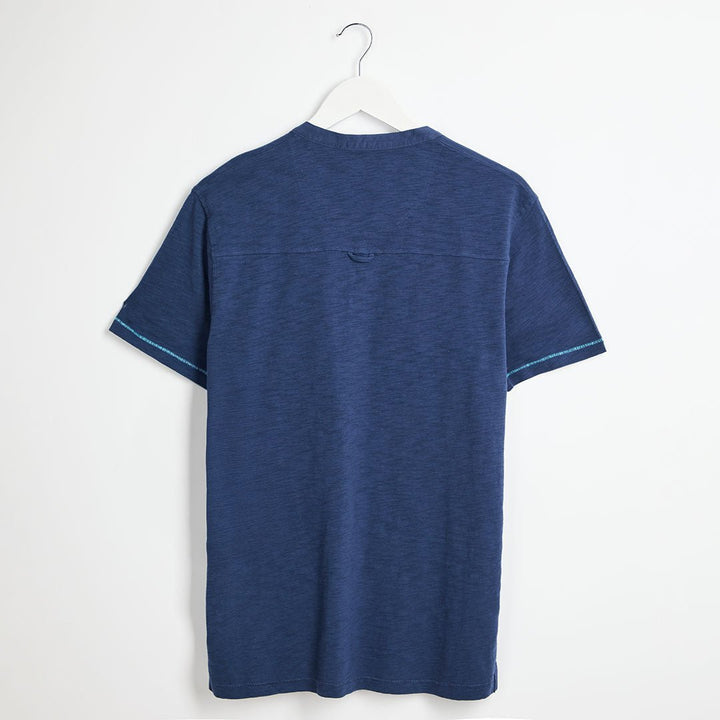 Men's Navy 4 Button Shirt from You Know Who's