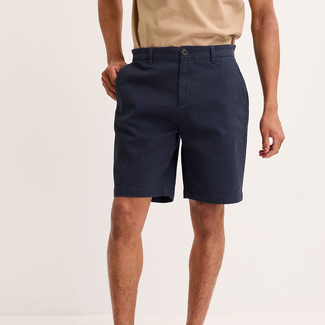 Mens Navy Chino Shorts from You Know Who's