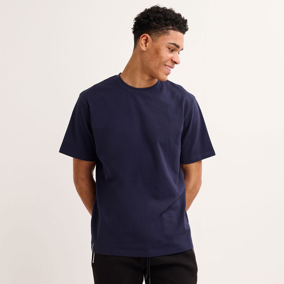 Mens Navy Crew Popcorn T-shirt from You Know Who's