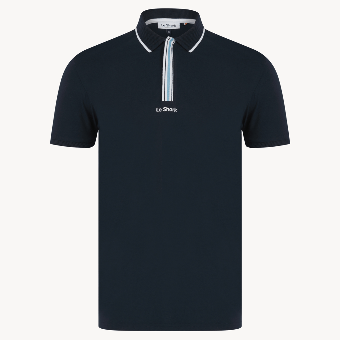 Mens Navy Le Shark Tipped Polo from You Know Who's