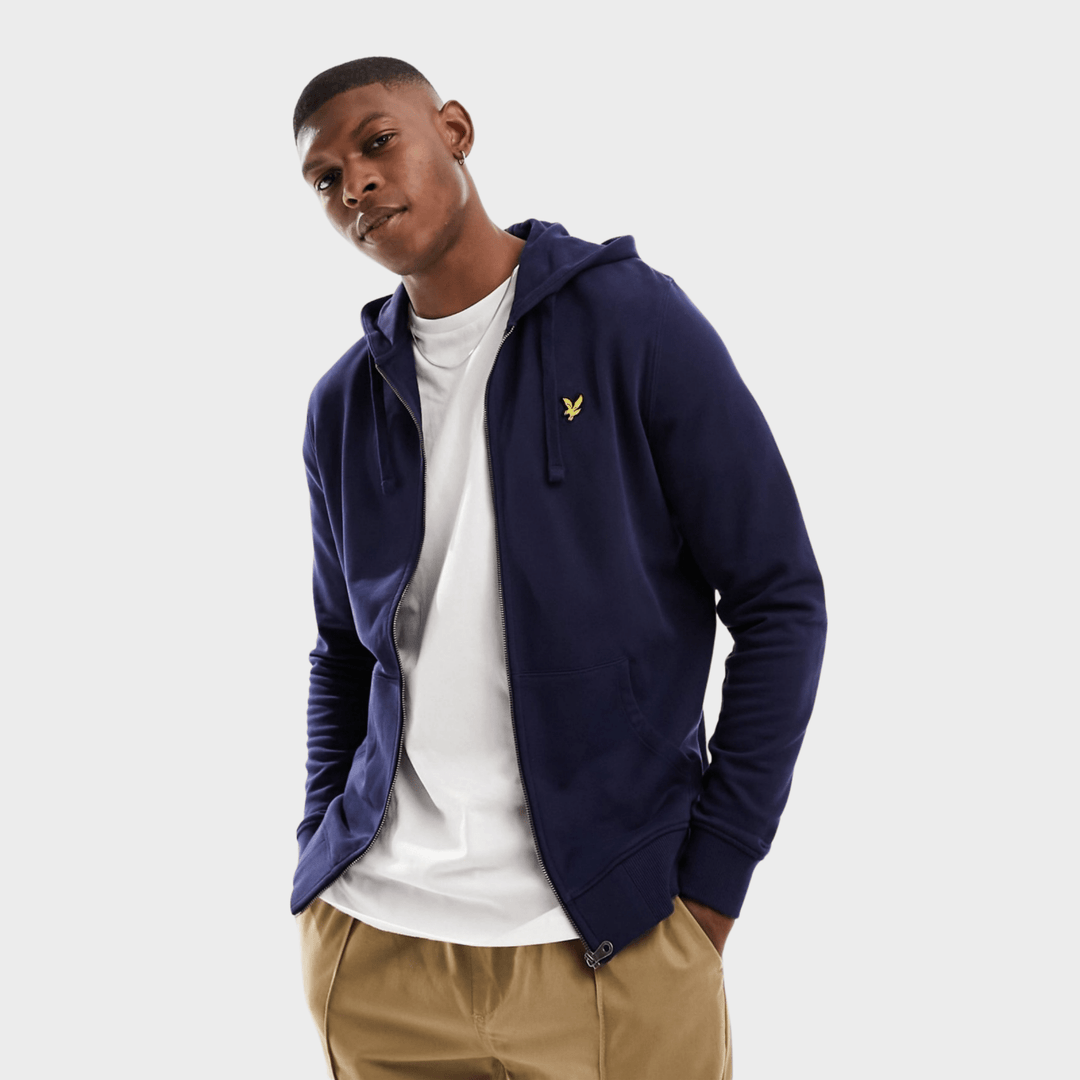 Mens Navy Lyle & Scott Zipper from You Know Who's