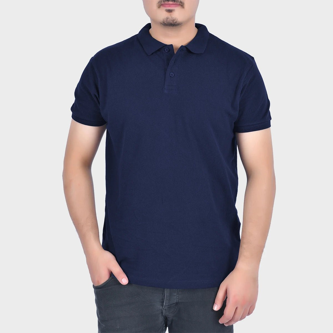 Mens Navy Polo Shirt from You Know Who's