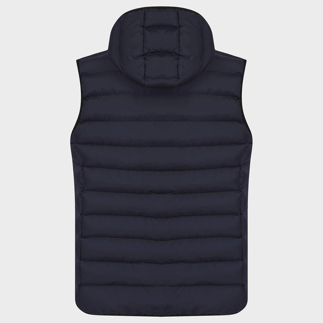 Mens Navy Quilted Gilet from You Know Who's