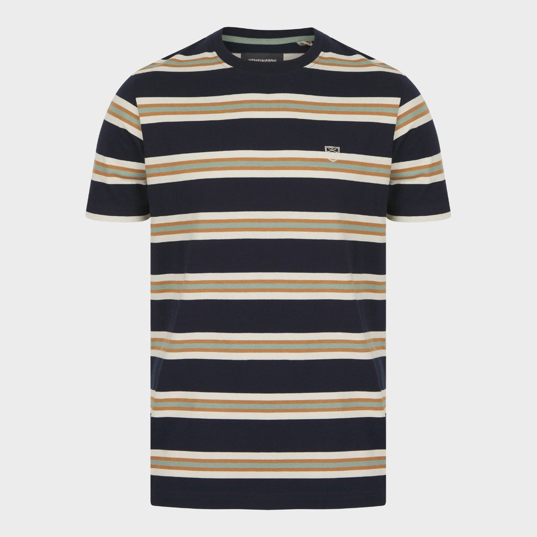 Men`s Navy Striped T-Shirt from You Know Who's