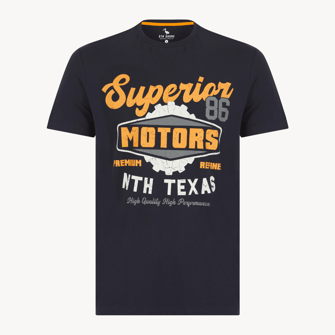Mens Navy Superior 86 T-shirt from You Know Who's