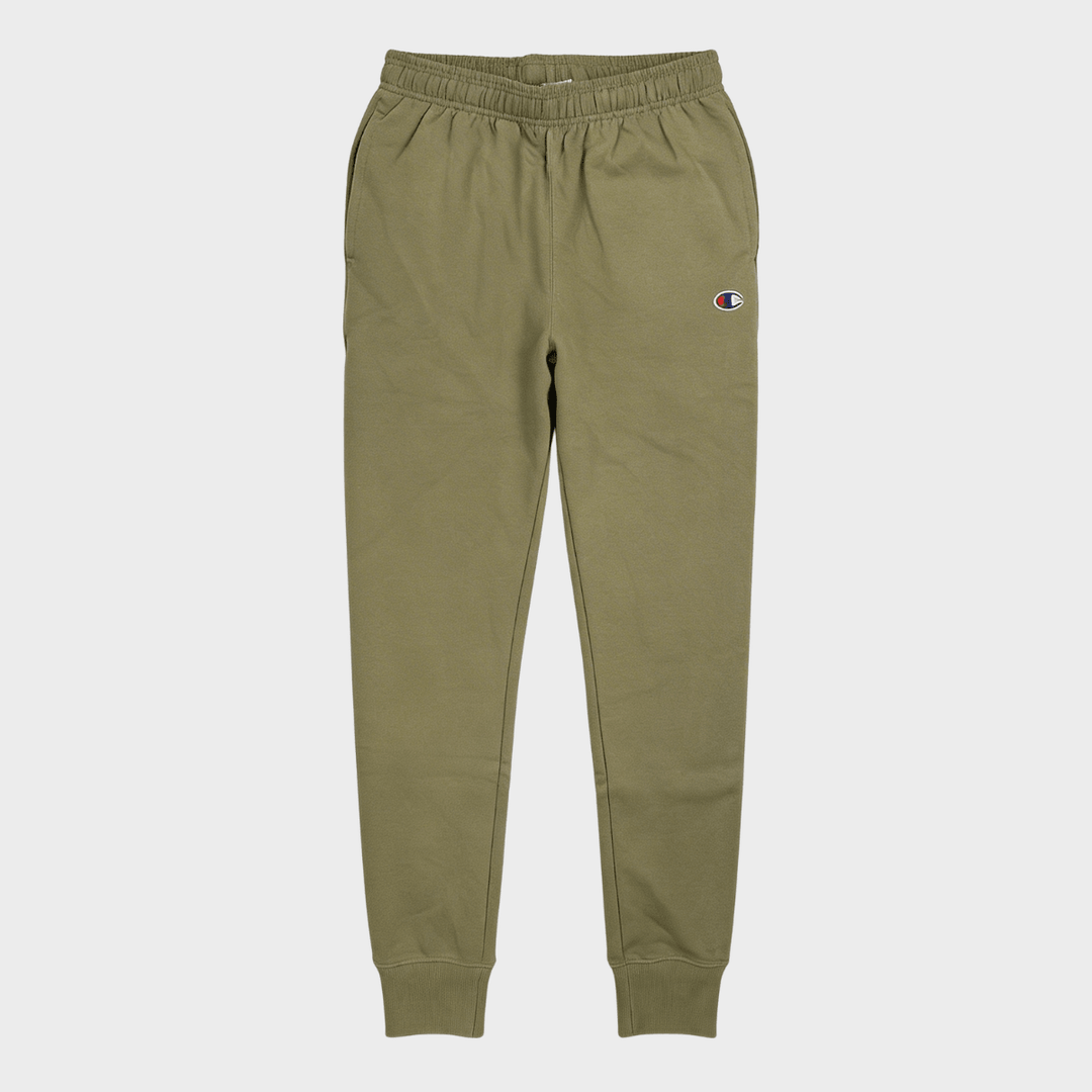 Men's Olive Embroidered Champion Jogger from You Know Who's